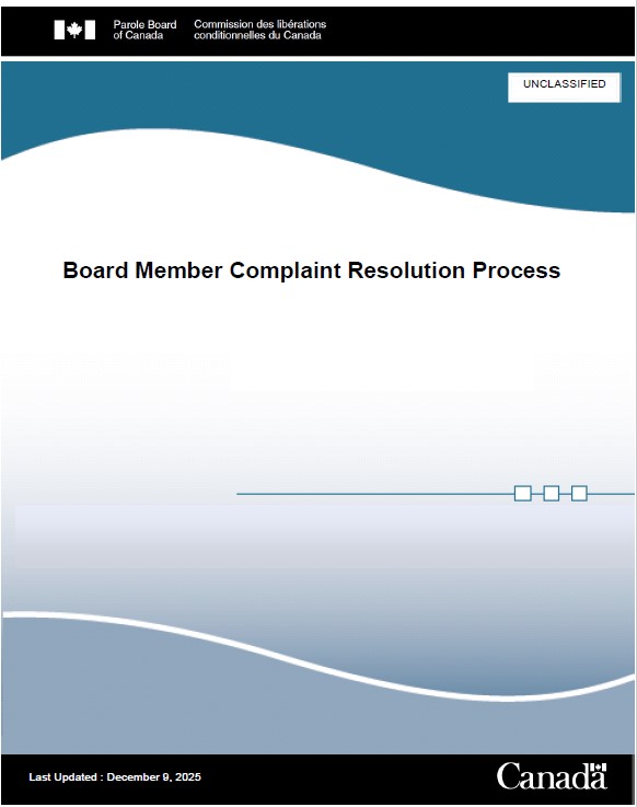 Board Member Complaint Resolution Process